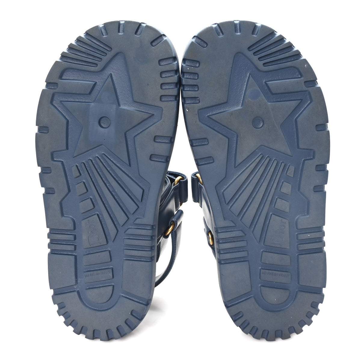 Lambskin Dioract 10mm Sandals 36 Pastel Blue