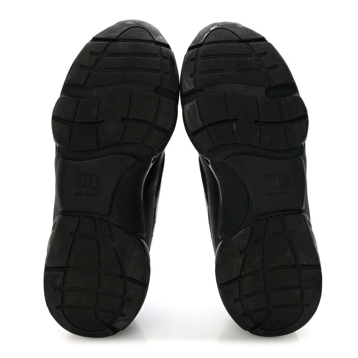 Technical Mesh Calfskin Mens B22 Sneakers 40 Black