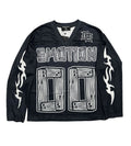 Mixed Emotions Oversized Lightning Jersey Black