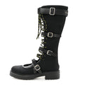 Technical Fabric Dioranger Lace Up High Boots 39.5 Black
